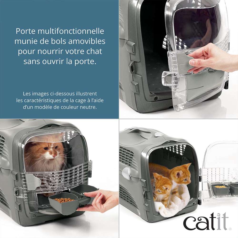 Caisse de transport pour chat Cabrio - Catit
