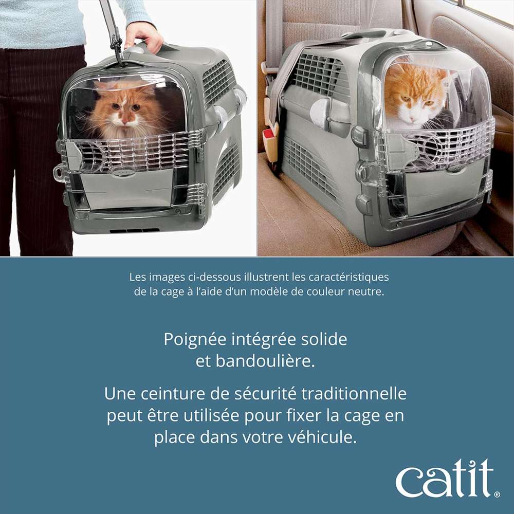 Caisse de transport pour chat Cabrio - Catit