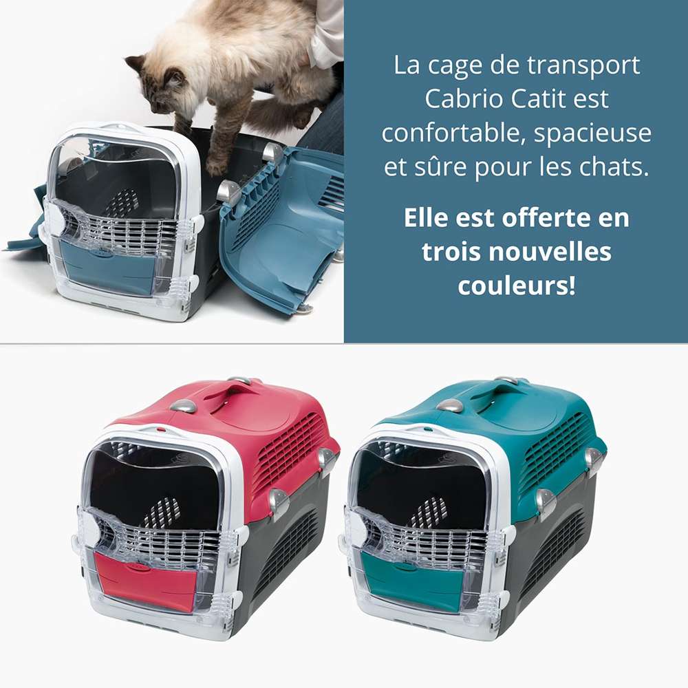 Caisse de transport pour chat Cabrio - Catit
