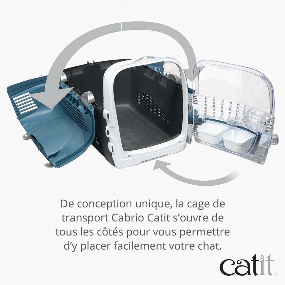 Caisse de transport pour chat Cabrio - Catit