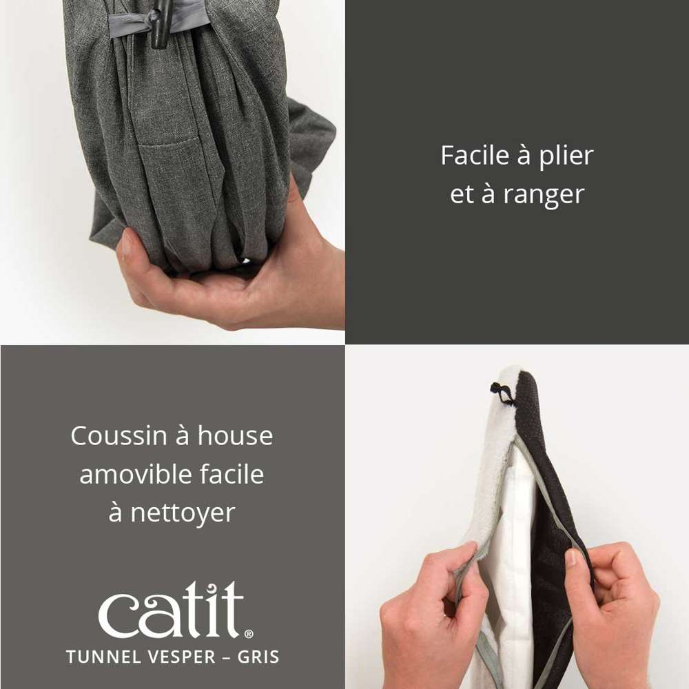 Tunnel en tissu pour chat - Catit Vesper