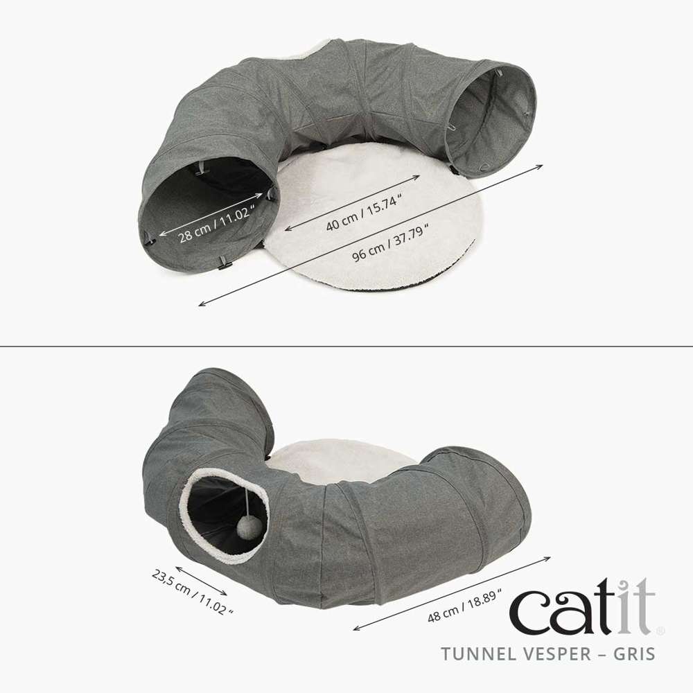 Tunnel en tissu pour chat - Catit Vesper