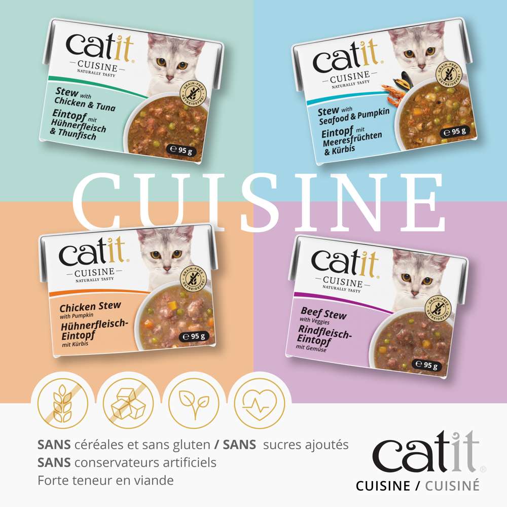 Cuisiné pour chat - 95 g - Catit Cuisine