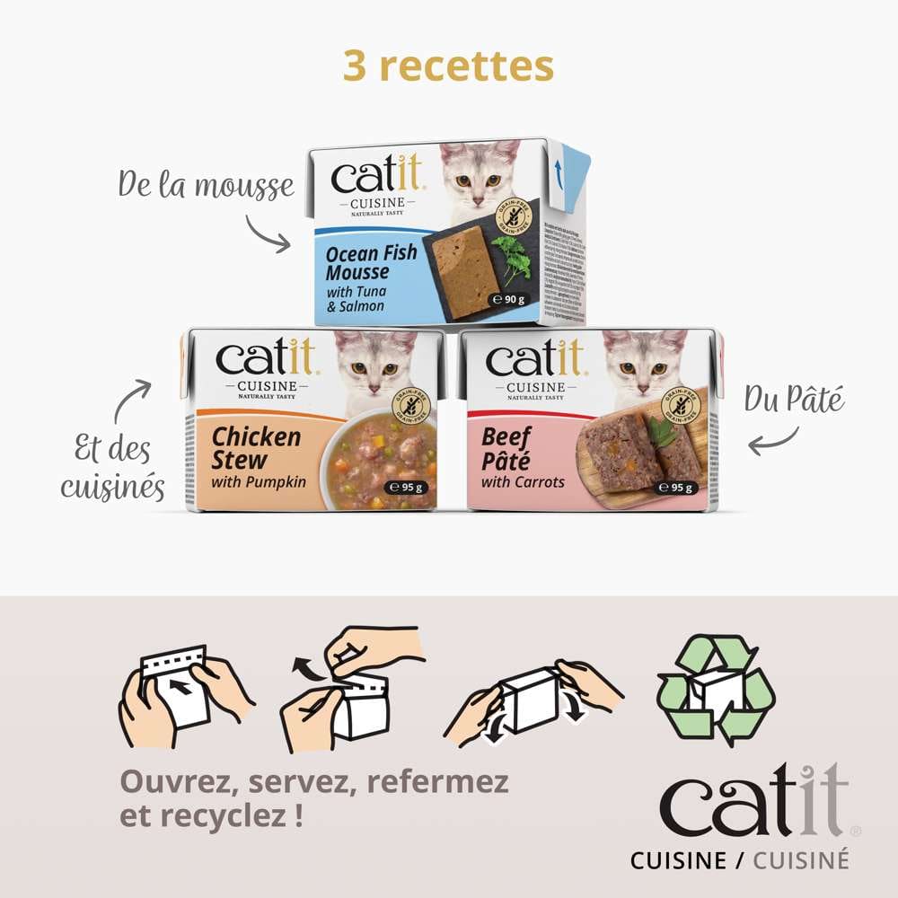 Cuisiné pour chat - 95 g - Catit Cuisine
