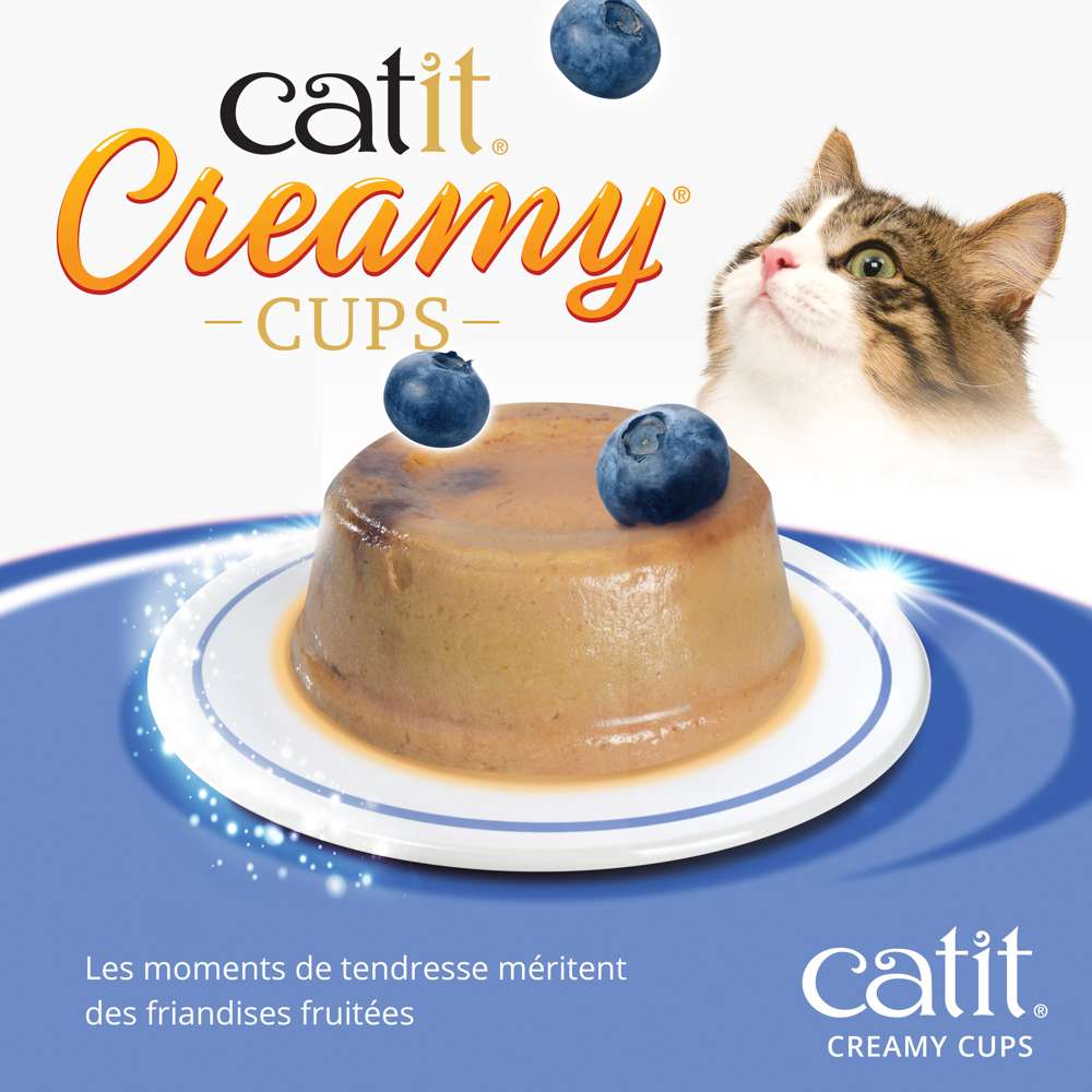 Mousse pour chat - Catit Creamy Cups