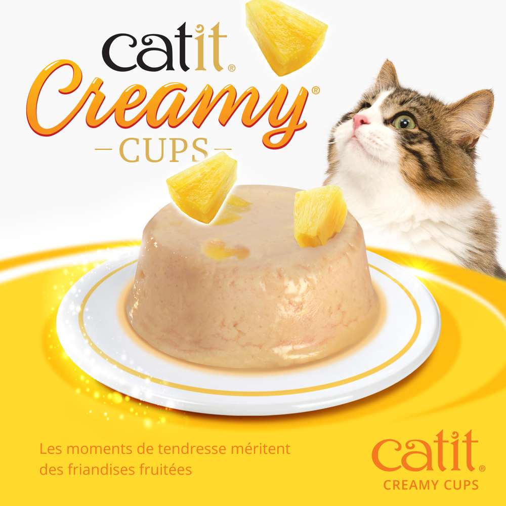Mousse pour chat - Catit Creamy Cups