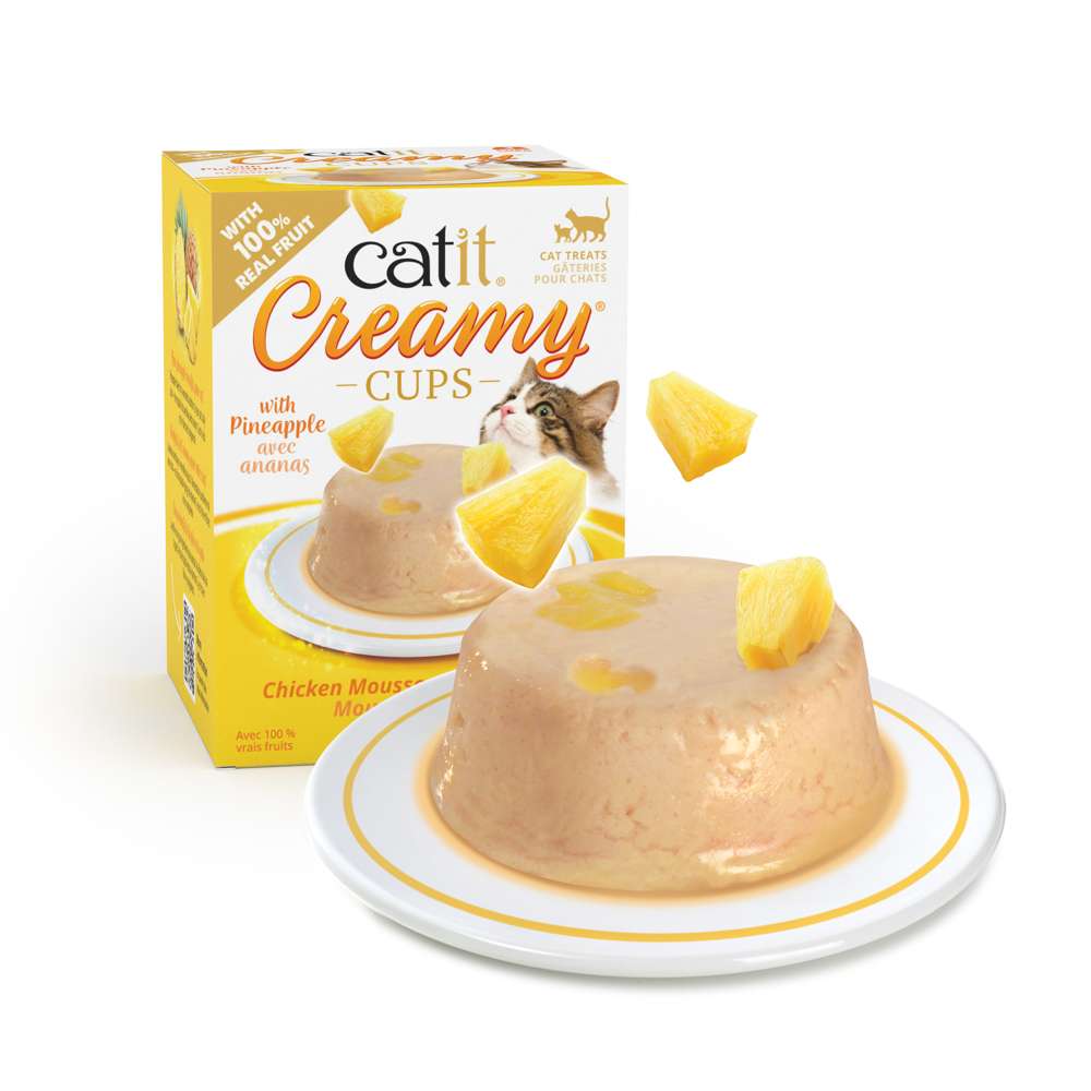 Mousse pour chat - Catit Creamy Cups
