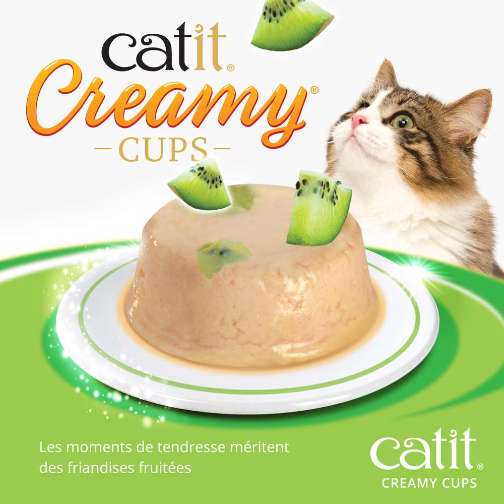 Mousse pour chat - Catit Creamy Cups
