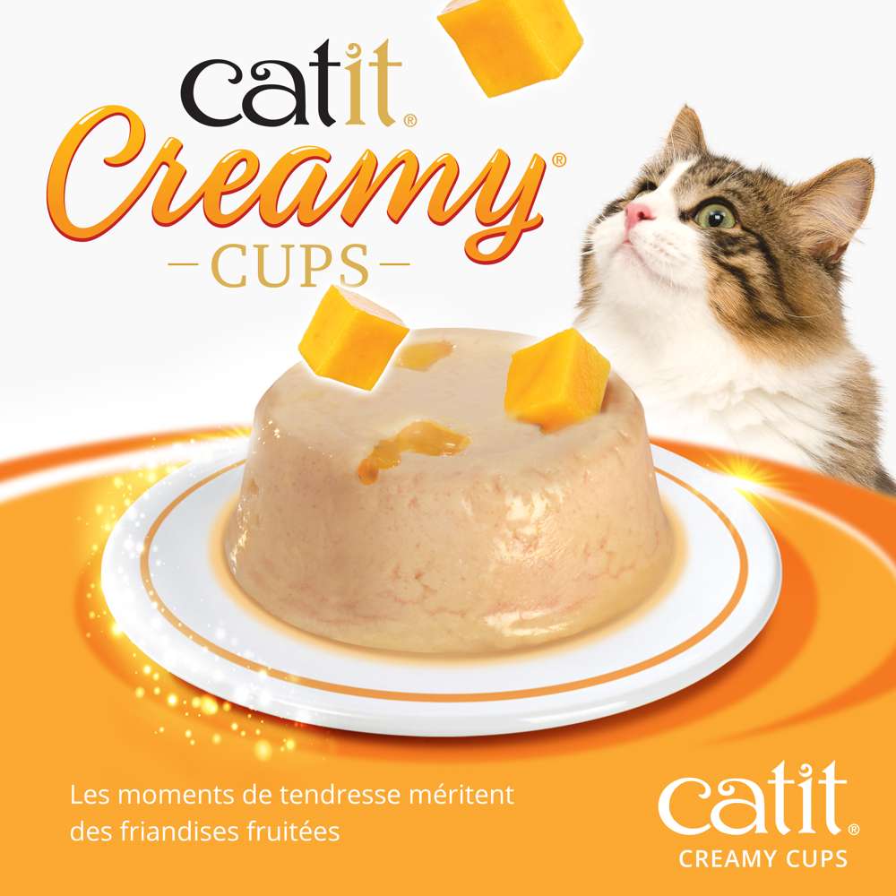 Mousse pour chat - Catit Creamy Cups