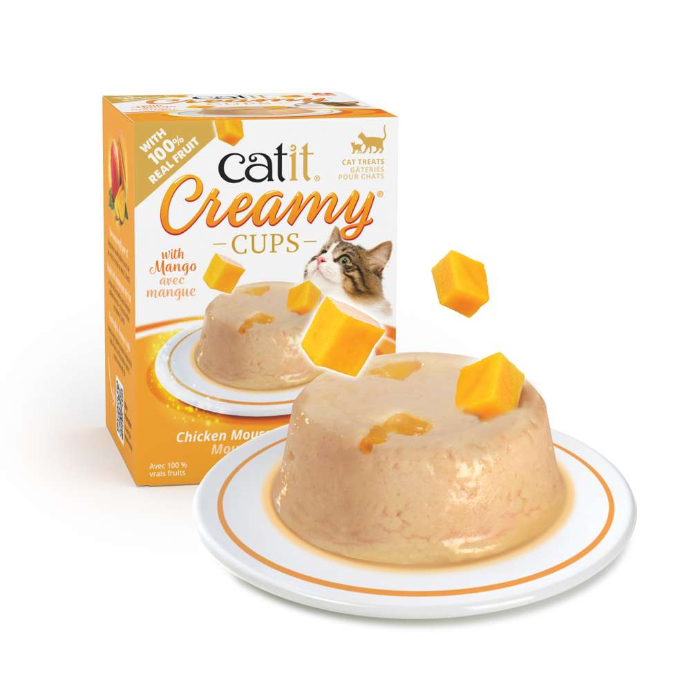 Mousse pour chat - Catit Creamy Cups