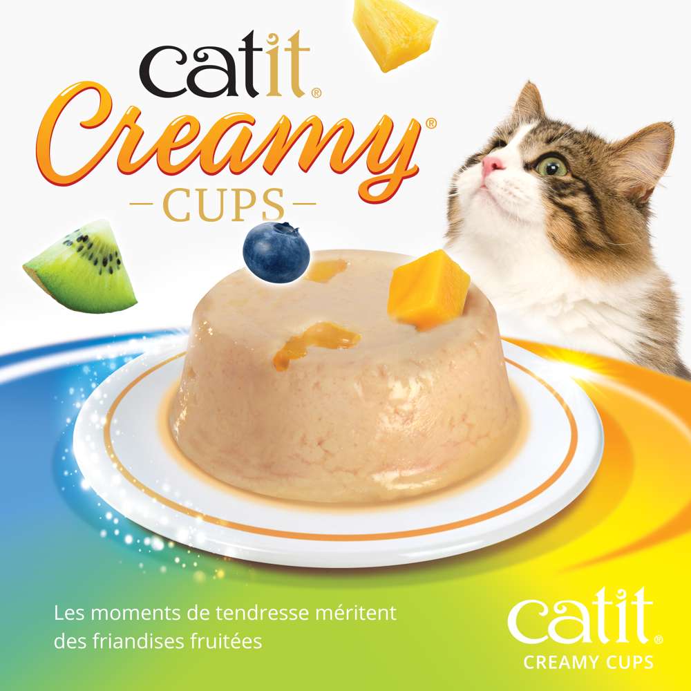 Mousse pour chat - Catit Creamy Cups