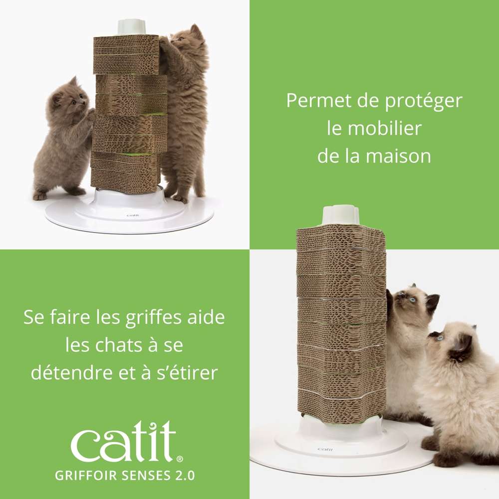 Griffoir pour chat modulable - Catit Senses