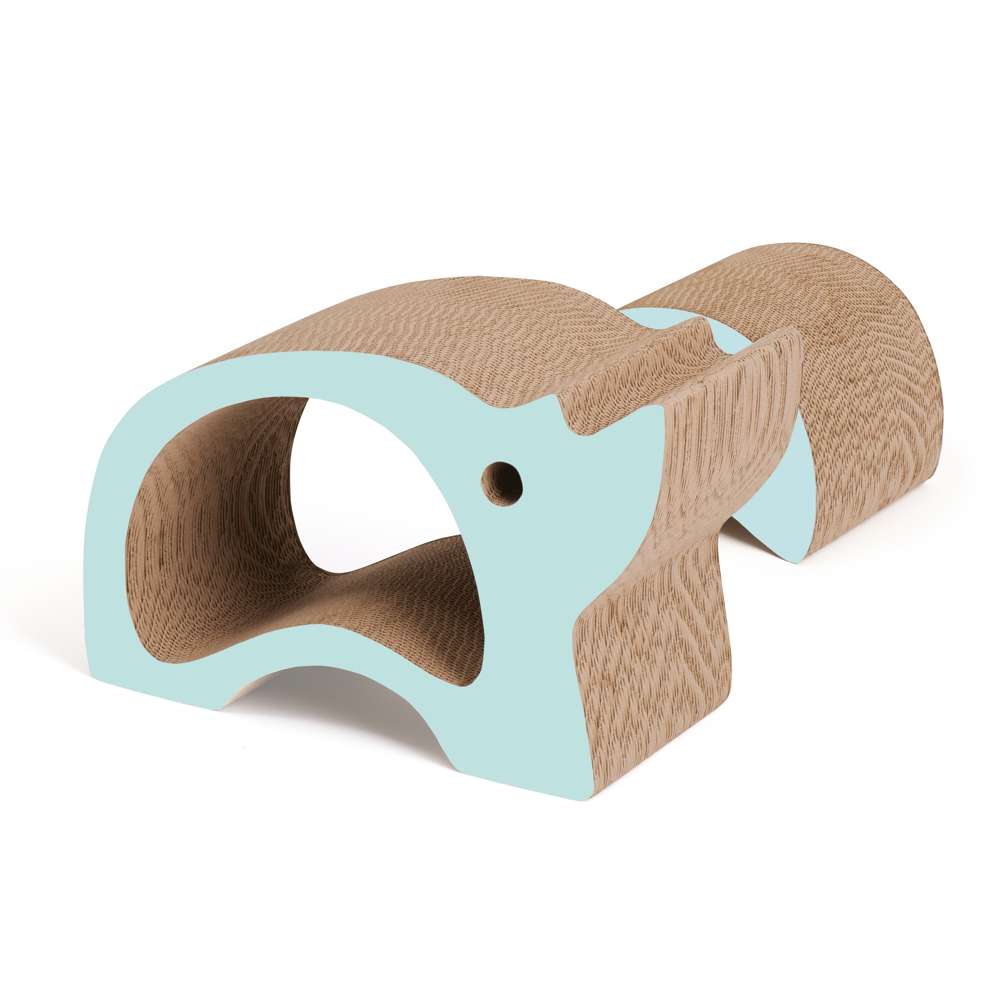 Griffoir pour chat - 2 en 1 - Catit Zoo : rhinocéros