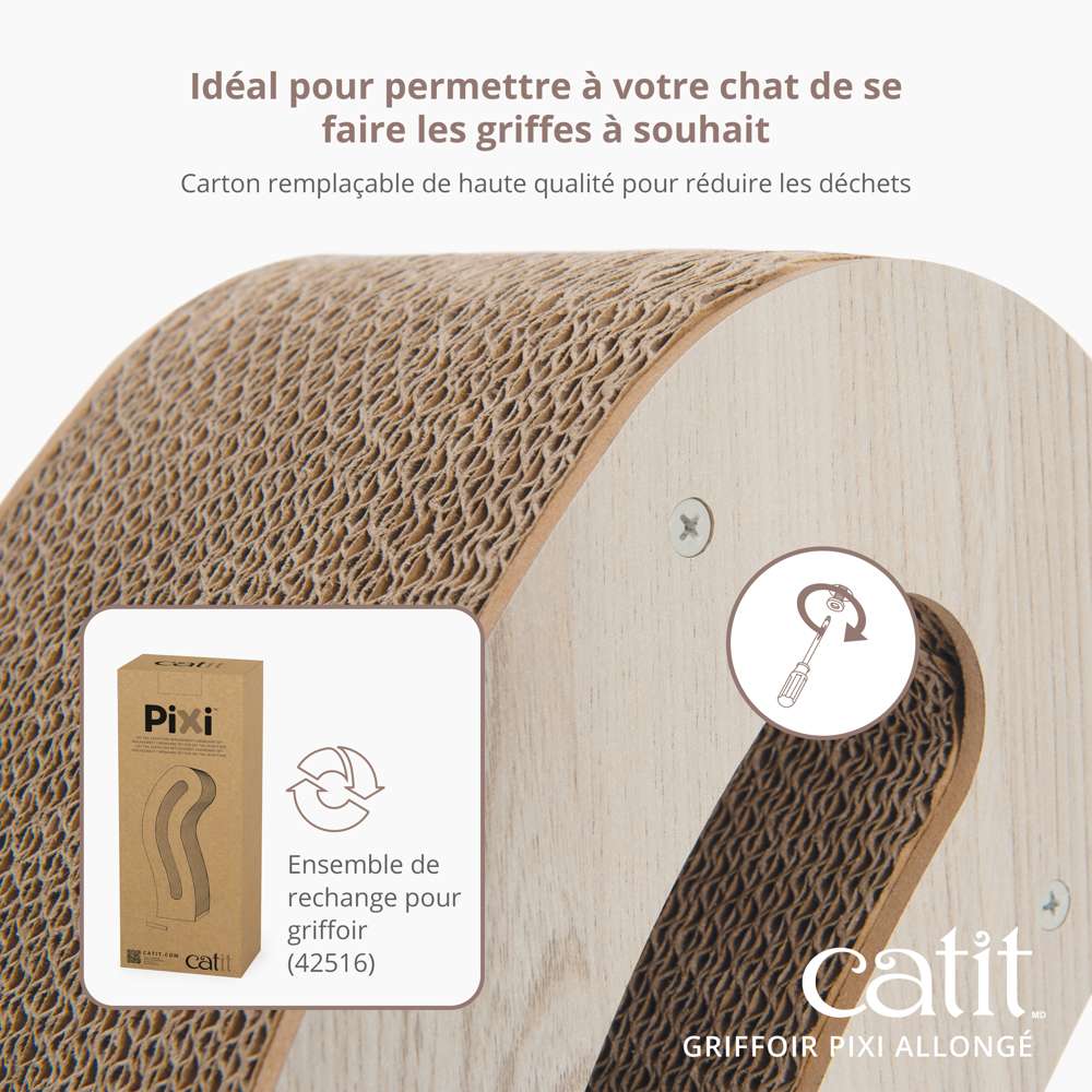 Griffoir pour chat Queue de chat - Catit Pixi