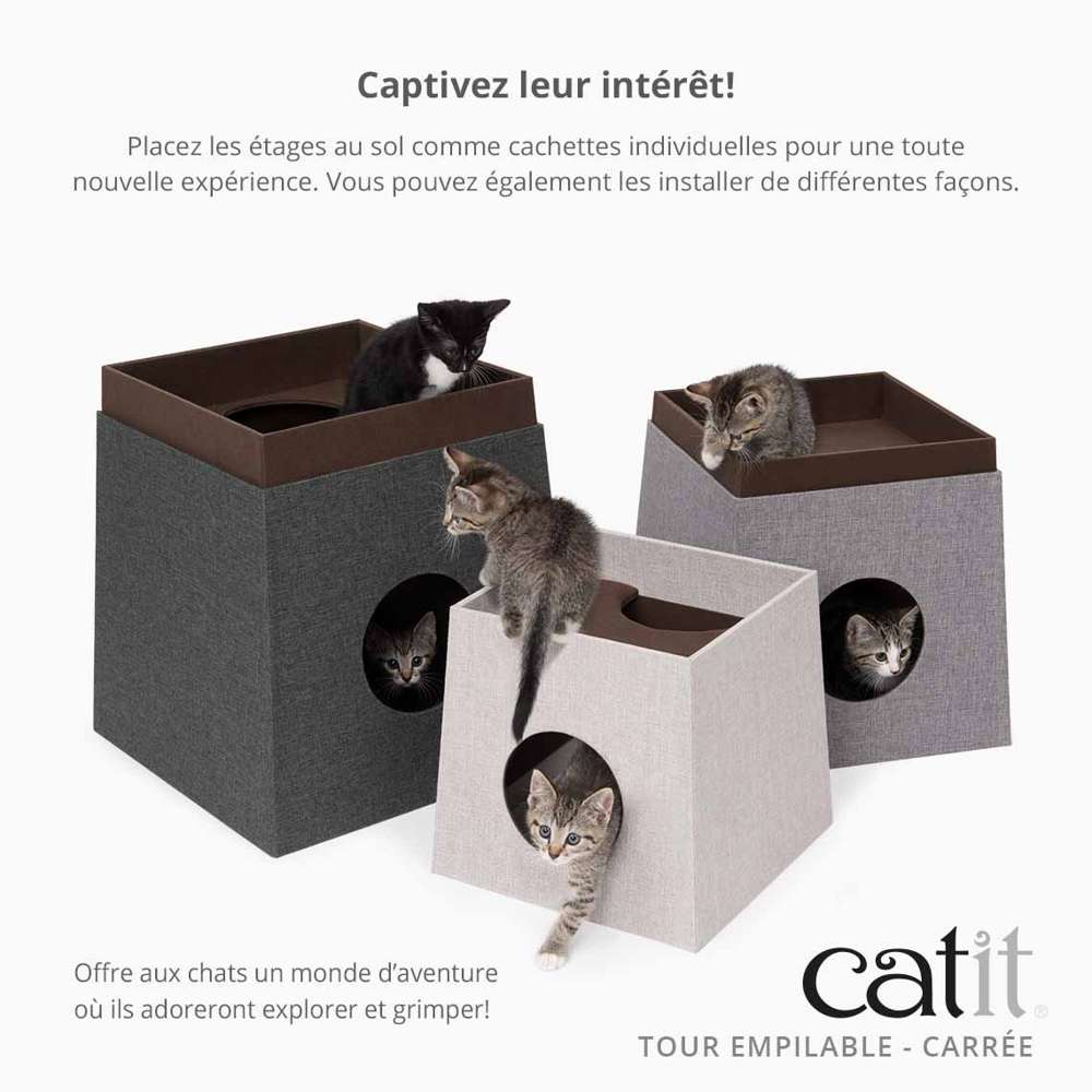 Tour empilable pour chat - Catit
