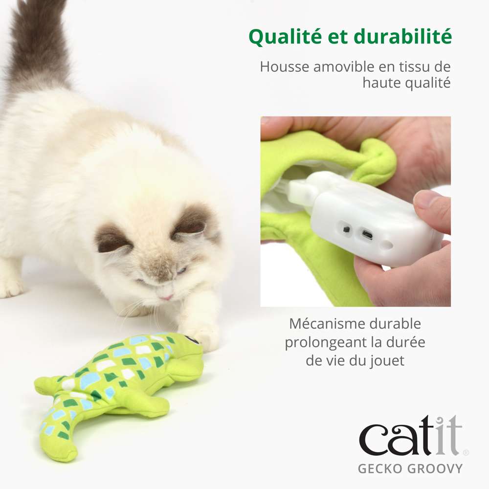 Jouet pour chat Groovy Gecko - Catit