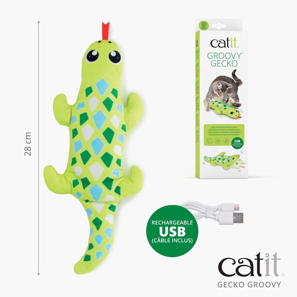 Jouet pour chat Groovy Gecko - Catit