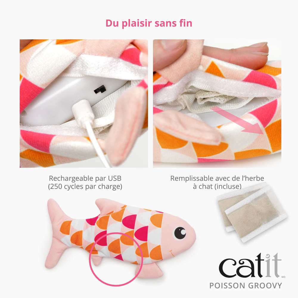 Jouet pour chat Groovy Fish - Catit