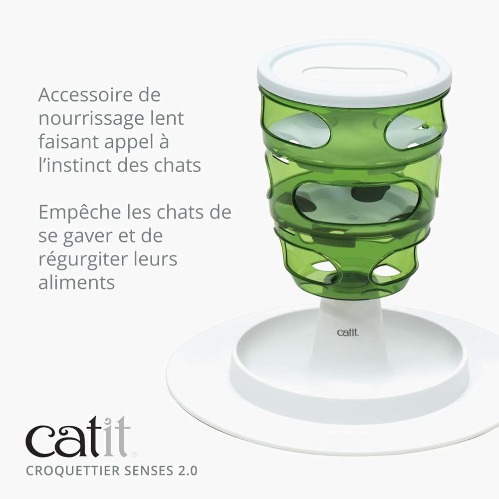 Croquettier - Jeu d'intelligence pour chat - Catit Senses