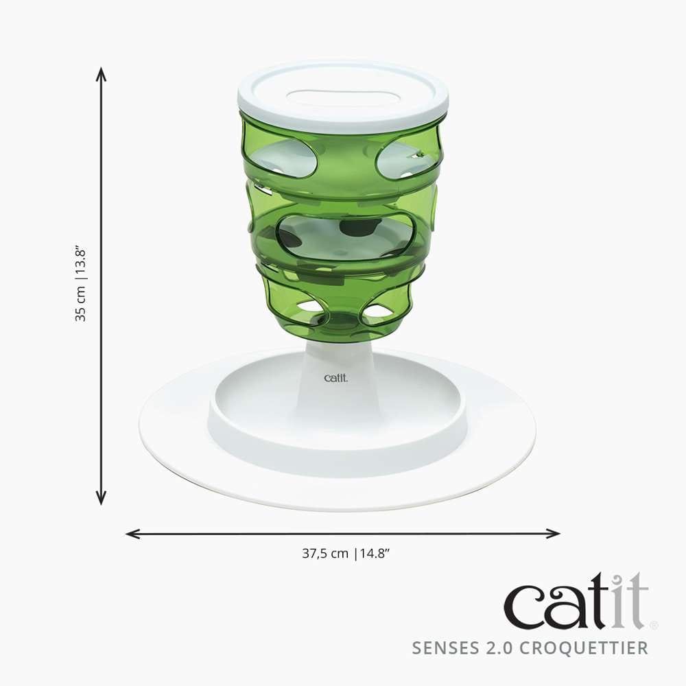 Croquettier - Jeu d'intelligence pour chat - Catit Senses