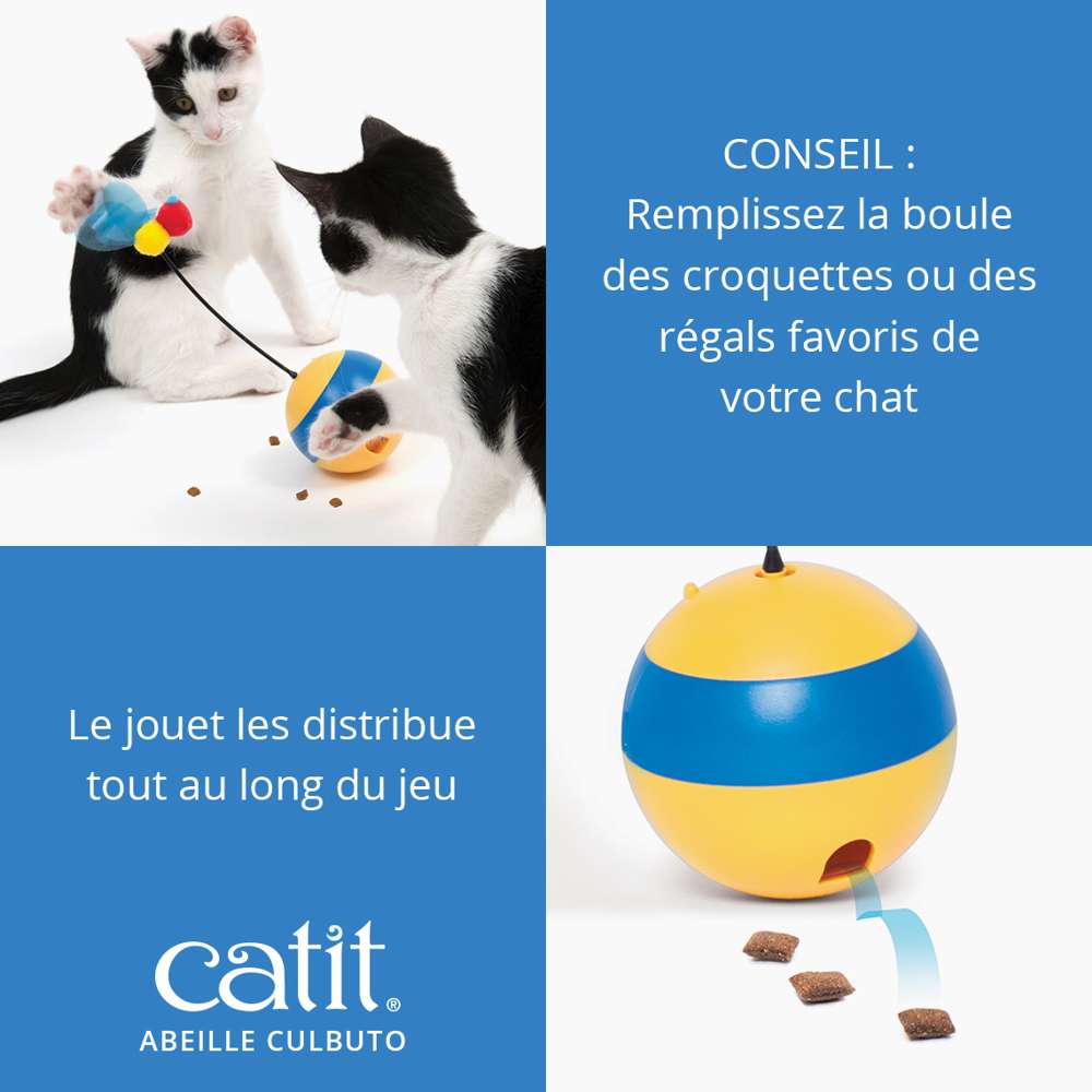 Jouet pour chat abeille culbuto - Catit Play