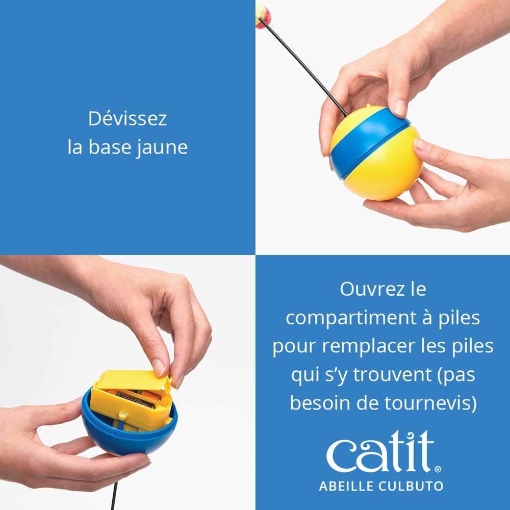 Jouet pour chat abeille culbuto - Catit Play