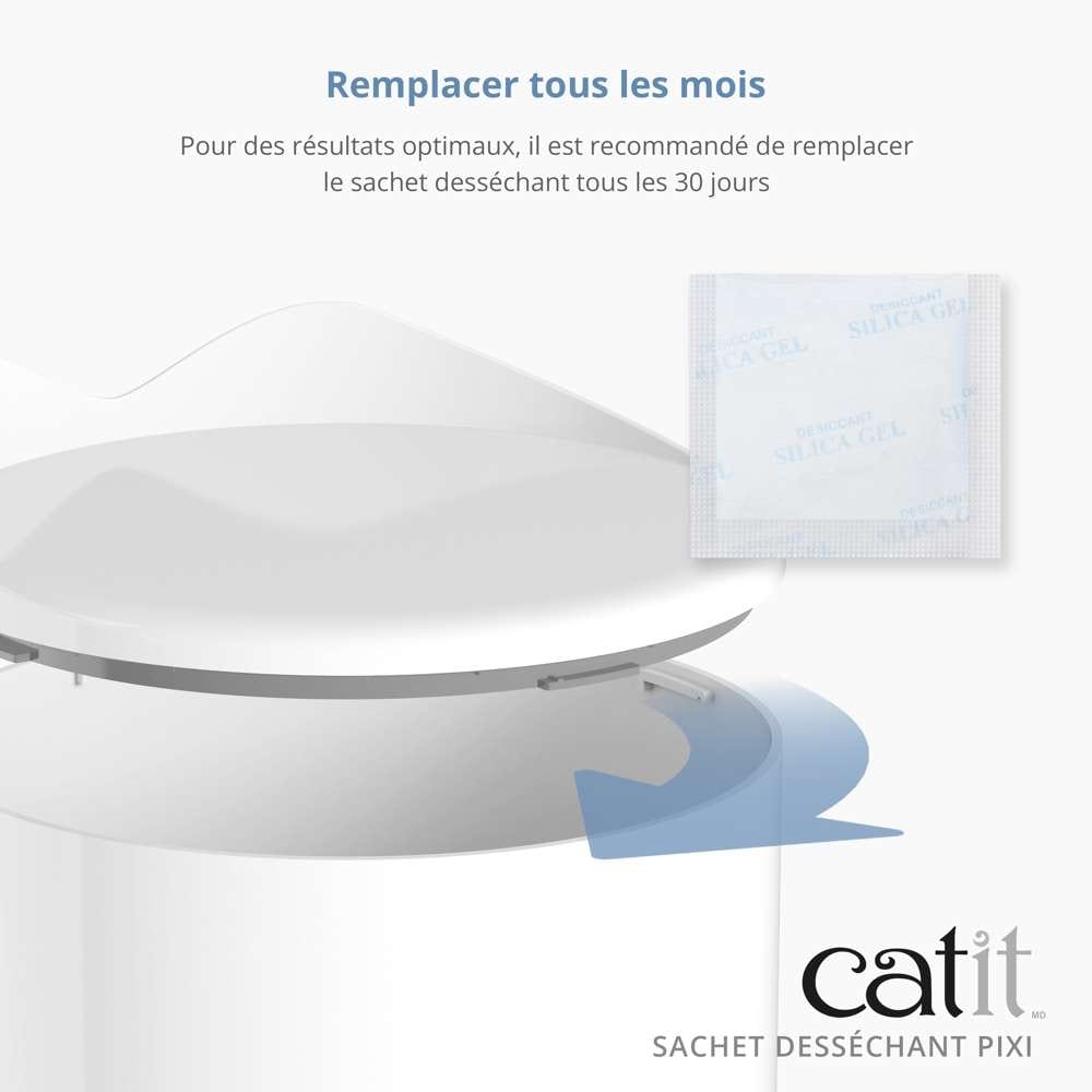 Sachets desséchants pour distributeur de croquettes - Paquet de 3 - Catit Pixi