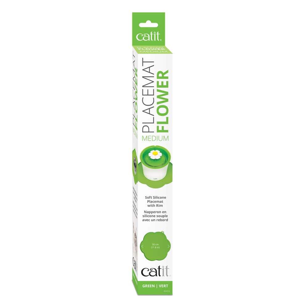Tapis de protection fleur pour fontaine ou gamelle - En silicone - Catit