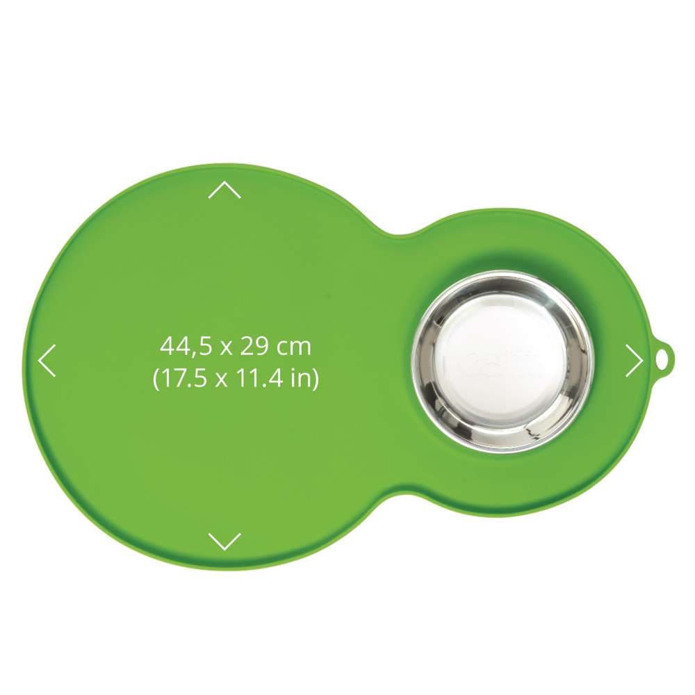 Tapis de protection pour fontaine - En silicone - Avec gamelle incluse - Catit