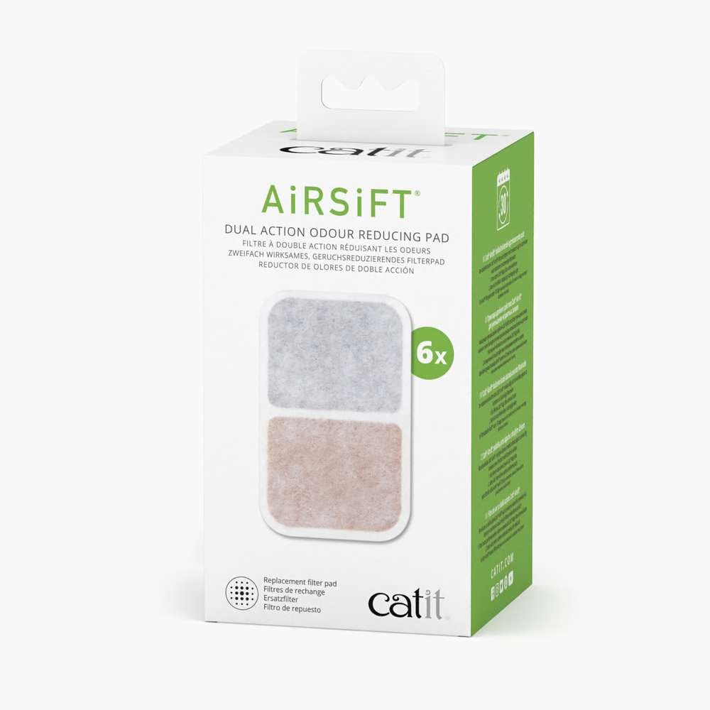 Filtres double action pour bac à litière - Catit Airsift