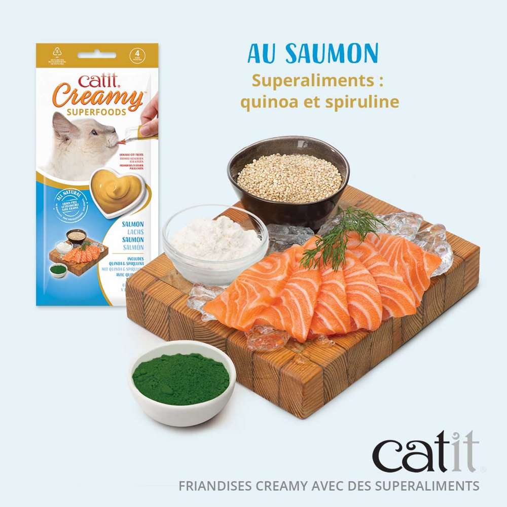 Friandises pour chat - Catit Creamy Superfoods