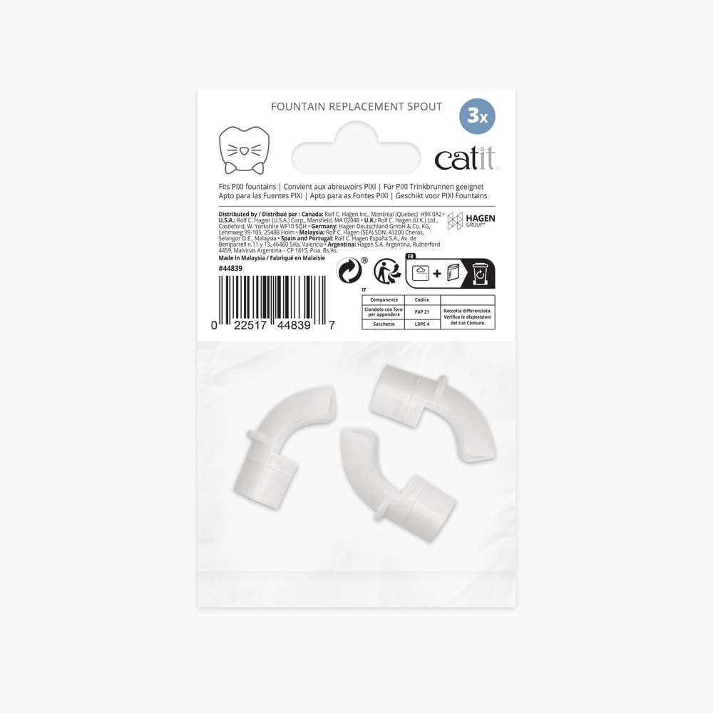 Bec pour fontaine à eau pour chat - paquet de 3 - Catit Pixi