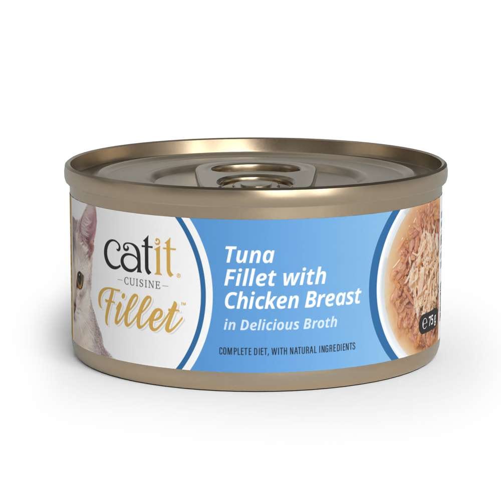 Filet de thon pour chat - 75g - Catit Cuisine