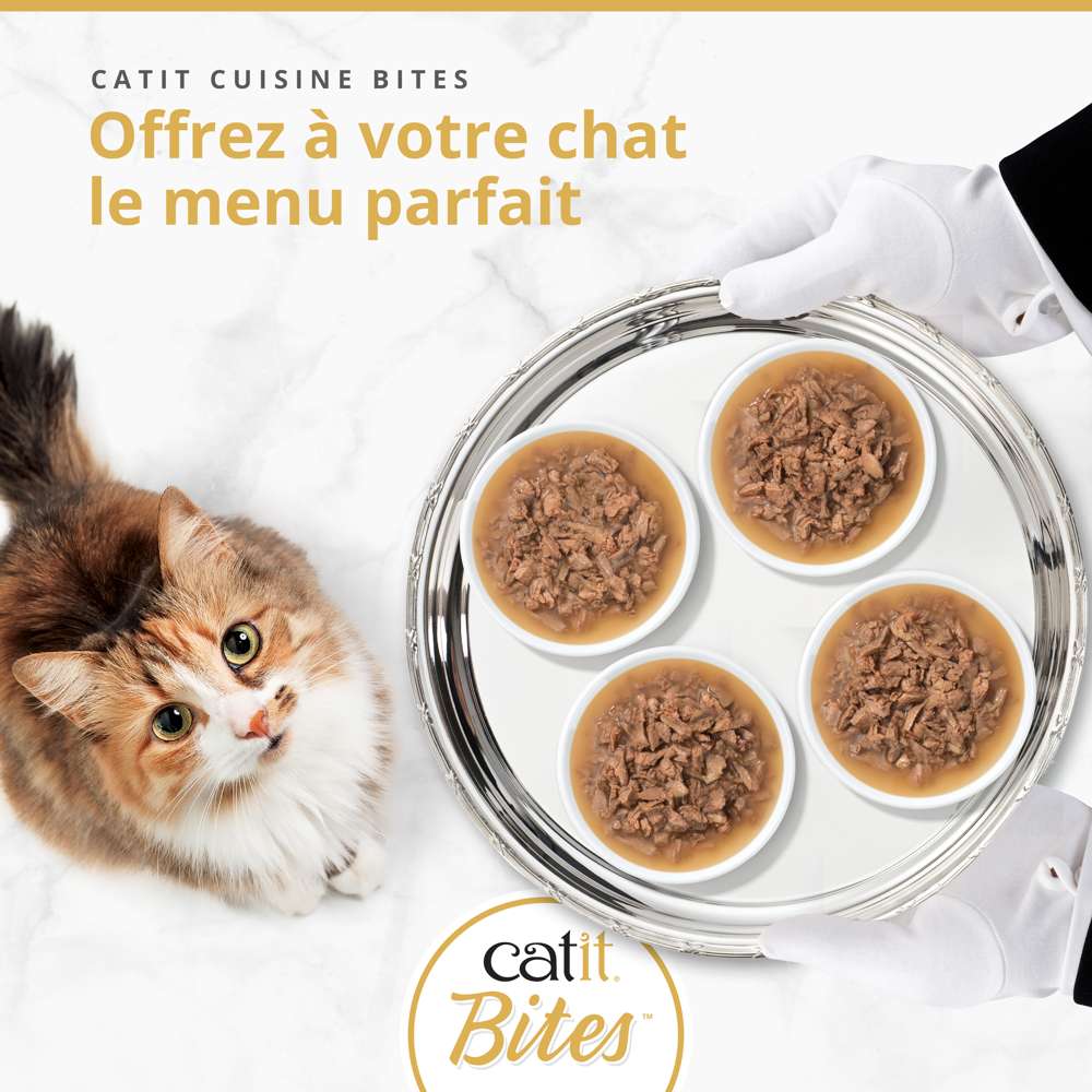 Multipack Bouchées pour chat - 12 x 75g - Catit Cuisine