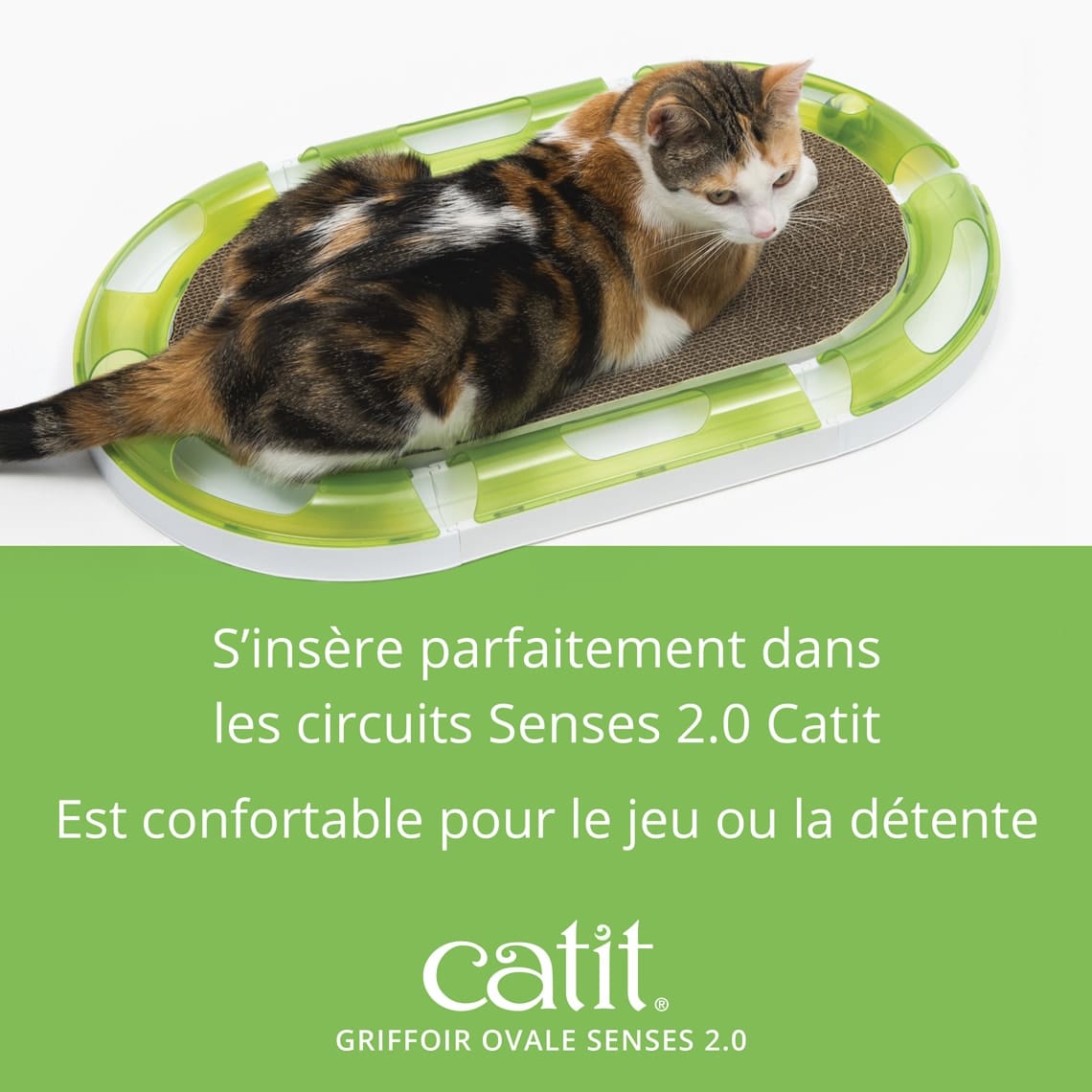 Griffoir ovale pour chat - Catit Senses