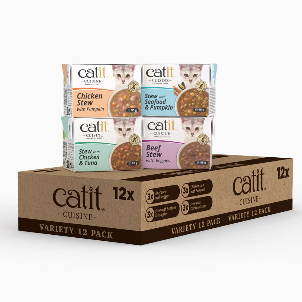 Multipack - Pâtée ou Cuisiné - Paquet de 12 - Catit Cuisine