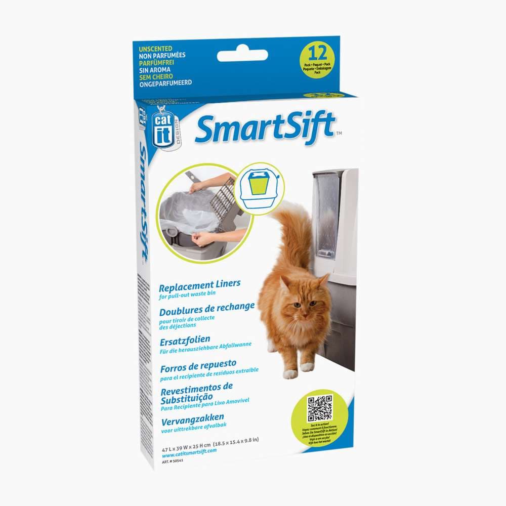 Emballage de recharges de films pour litière Catit SmartSift.