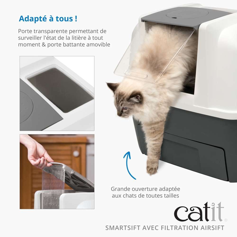 Bac à litière pour chat Smartsift - Catit
