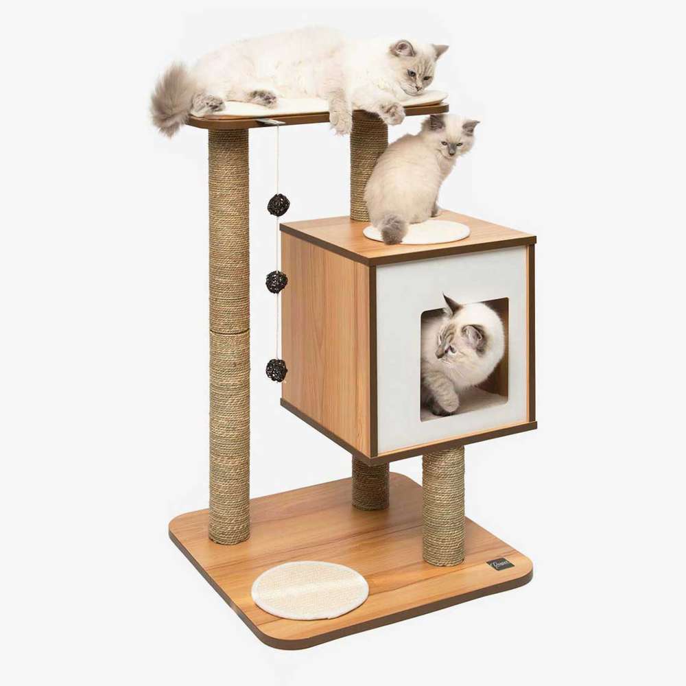 Arbre à chat Base - Noyer - Catit Vesper