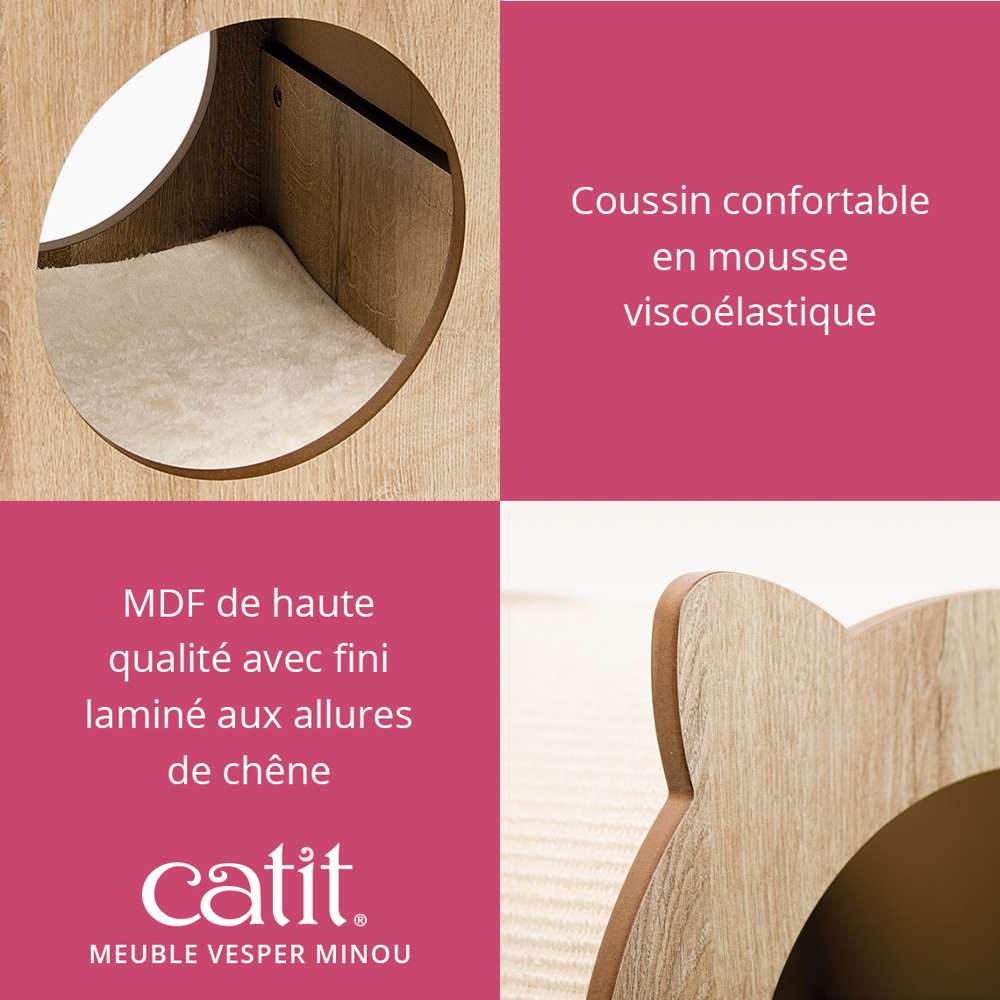 Meuble à griffer pour chat Minou - Catit Vesper