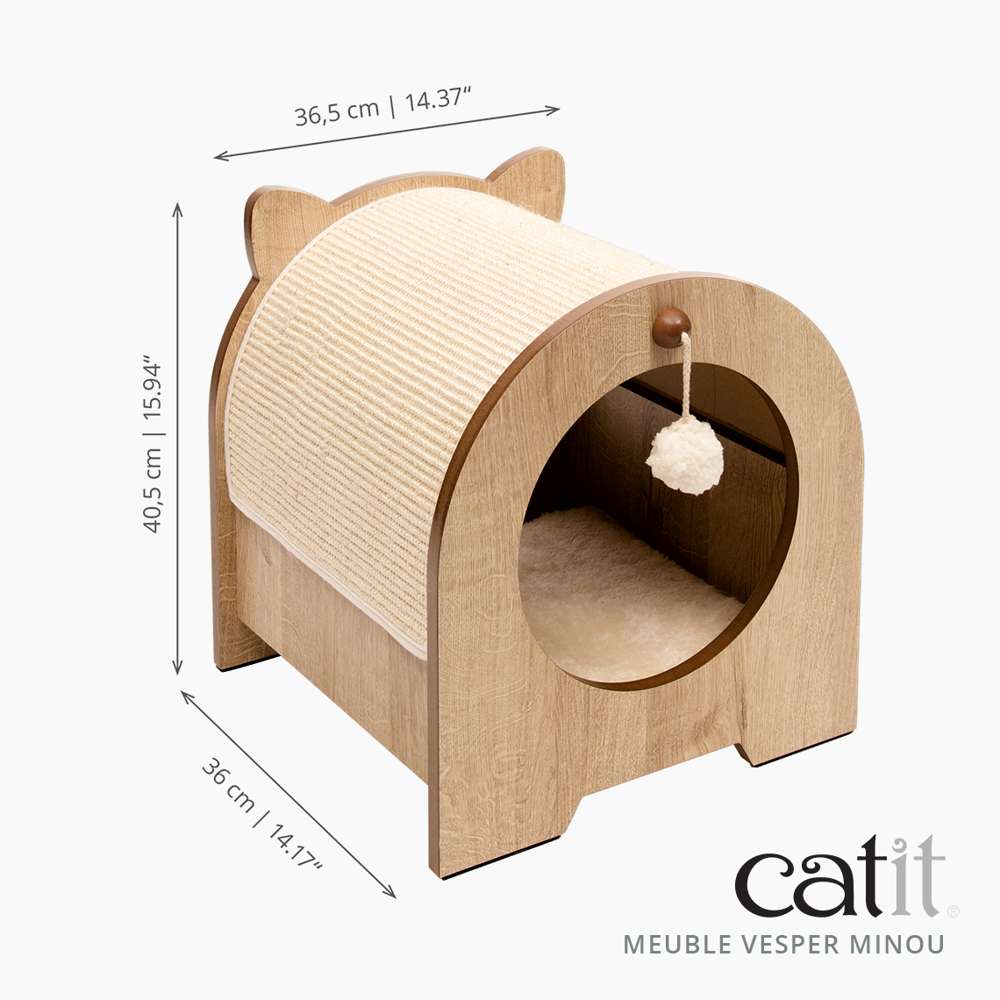 Meuble à griffer pour chat Minou - Catit Vesper