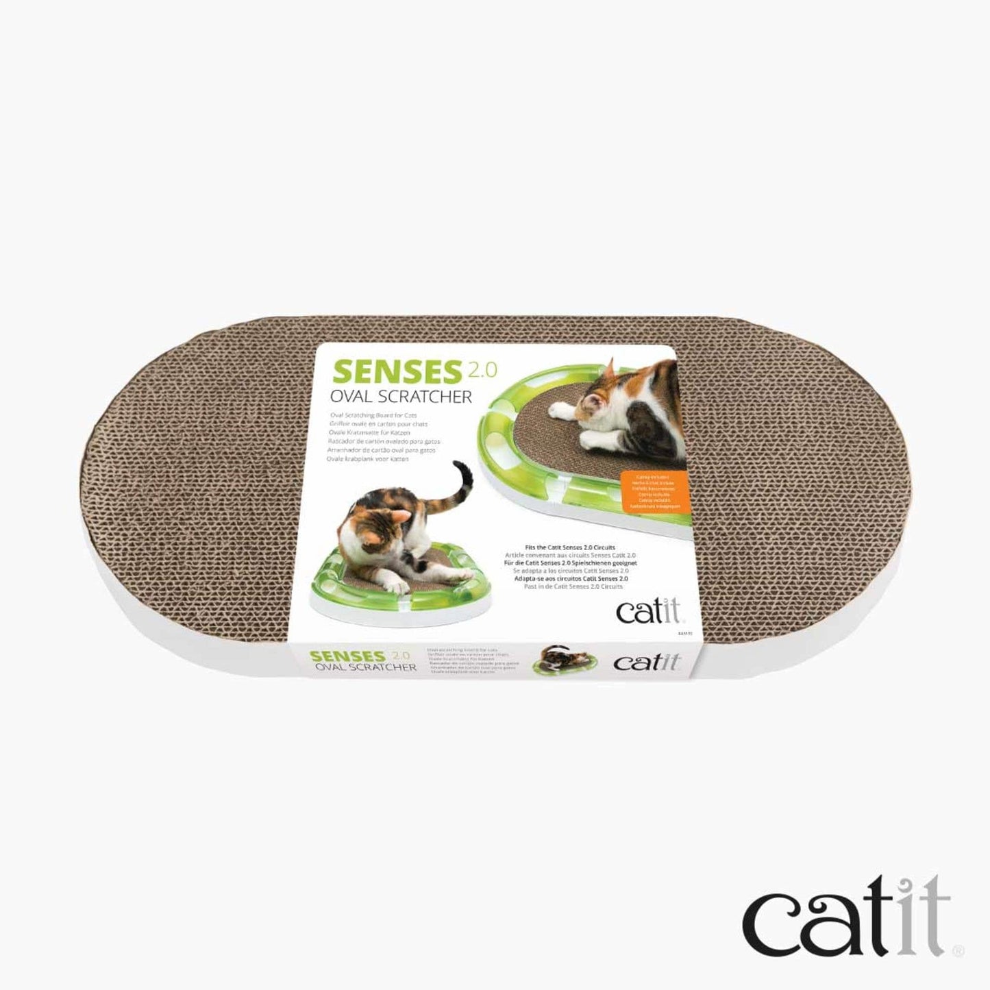 Griffoir ovale pour chat - Catit Senses