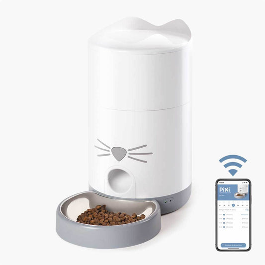 Distributeur de croquettes pour chat connecté - Catit Pixi Smart