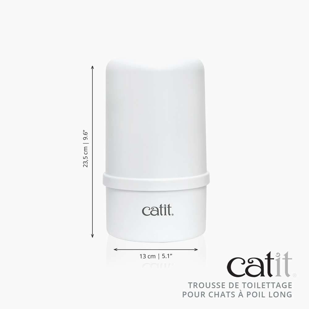Trousse de toilettage pour chat à poils longs - Catit