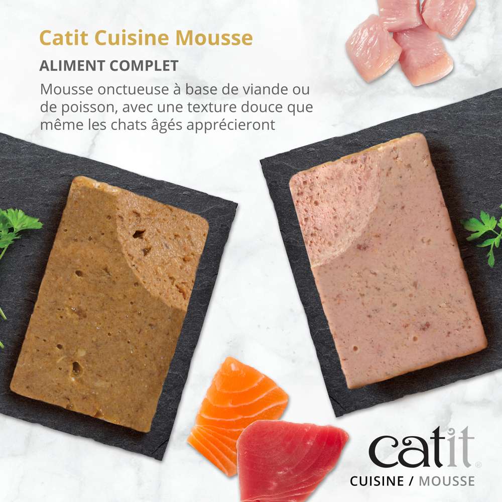 Mousse pour chat - 90g - Catit Cuisine