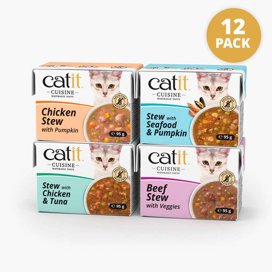 Multipack - Pâtée ou Cuisiné - Paquet de 12 - Catit Cuisine