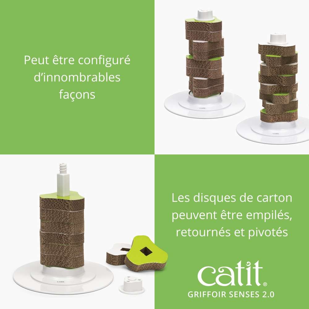 Griffoir pour chat modulable - Catit Senses