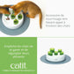 Tubes à croquettes pour chat - Catit Senses
