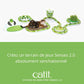 Station de bien-être pour chat - Avec herbe à chat - Catit Senses