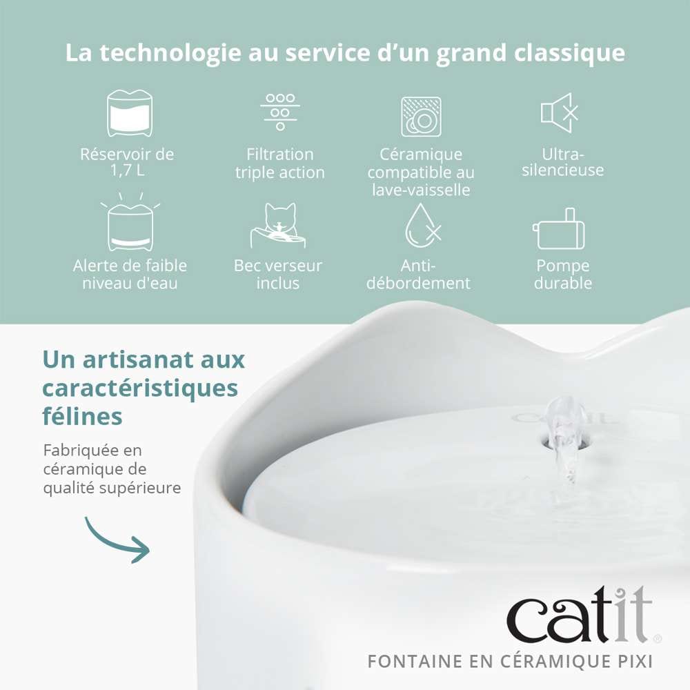 La technologie au service d'un grand classique. Réservoir de 1,7 litres. Filtration triple action. Céramique compatible au lave-vaisselle. Ultra-silencieuse. Alerte de faible niveau d'eau. Bec verseur inclus. Antidébordement. 